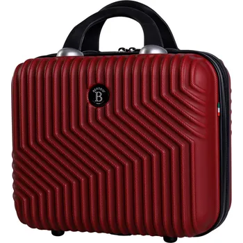 Cestovní kosmetický kufřík BERTOO Milano - červený, 31x27x16 cm, 12 l