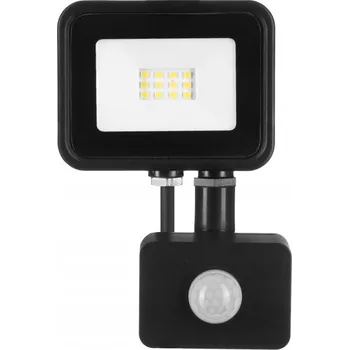 LED reflektor SOLIS 10W s čidlem IP44, studená bílá