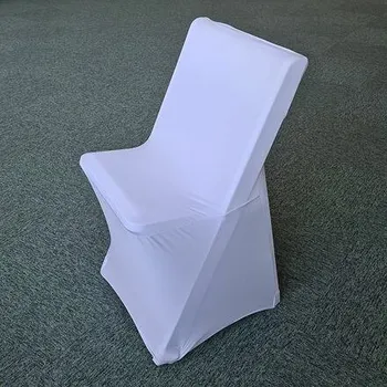 ubrus Elastický potah pro skládací židli barva Bílá