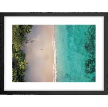 Obraz Obraz plakát v černém rámu do obýváku 40x30 krajina foto na zeď