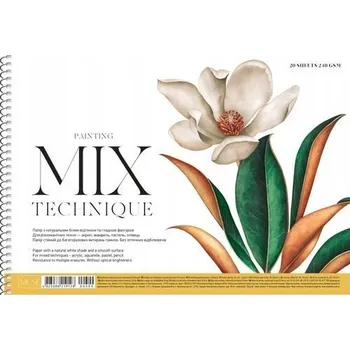 Blok ALBUM BLOK NA KRESLENÍ A4 20 LISTŮ BÍLÝ 240G MUSE ASTRA