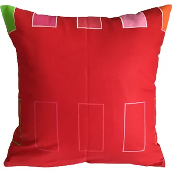 Povlak na dekorativní polštářek Tibex Povlak - ČERVENÁ 40 x 40 cm