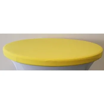 ubrus Elastický poklop pro barový stůl ⌀80cm - VÍCE BAREV barva Žlutá