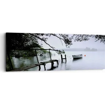 Obraz Obraz na plátně do obýváku, ložnice 90x30 krajina foto obrazy na zeď