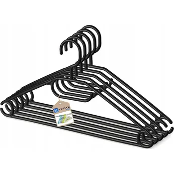 Věšák Otočné věšáky Kadax černé 5 ks