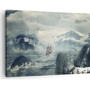 Obraz Obraz na plátně do obýváku, ložnice 70x50 krajina foto obrazy na zeď