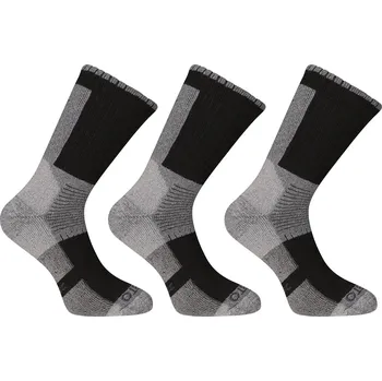 Pánské ponožky 3PACK ponožky Nedeto vysoké zimní šedé (3NWS1) S Možnost vrácení zboží ZDARMA do 120 dnů!