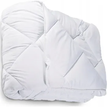 přikrývka Přikrývka 160x200 Celoroční Antialergická Prošívaná Lehká Polská BÍLÁ