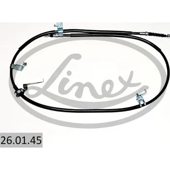 Lanko parkovací brzdy Tažné lanko, parkovací brzda LINEX 26.01.45