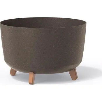 Květináč Květináč GRACIA STANDARD ECO WOOD kávový 23,5cm