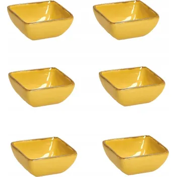 Rose&Tulipani Concerto 6 čtvercových misek 8 cm