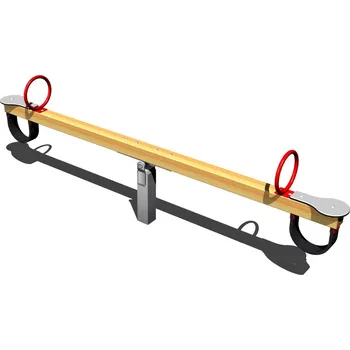 Dětská houpačka Playground System Vahadlová dvojhoupačka dřevěná - B