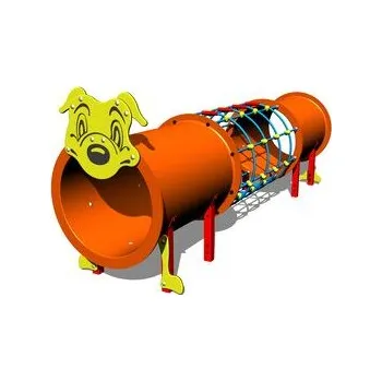 Doplněk pro dětské hřiště Playground System Průlezka pro veřejná dětská hřiště - Pes velký