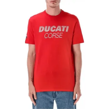 Pánské oblečení triko DUCATI CORSE (červená)