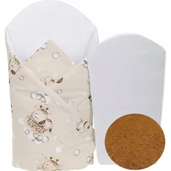 Zavinovačka Zavinovačka bavlněný Babymam s kokosovou vložkou, béžová barva