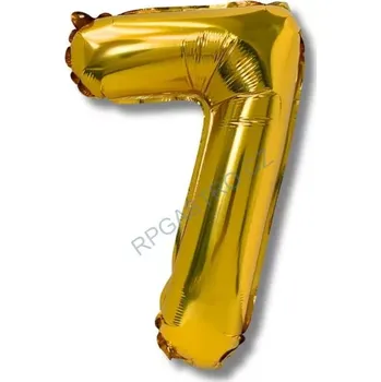 Balónek Balónek CONCORDE fóliový 40cm, č.7, zlatá (A297)