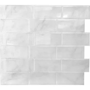 Obklad Samolepicí panel 3D mix stříbrný 30 x 30 cm 1 ks zelená