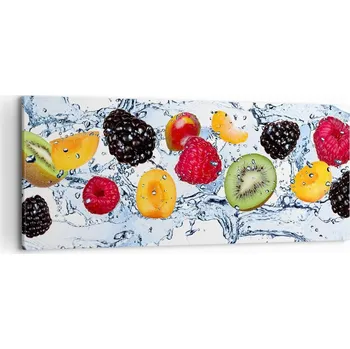 Obraz Obraz na plátně do obývacího pokoje ložnice 120x50 ovoce foto obrazy na zeď velký