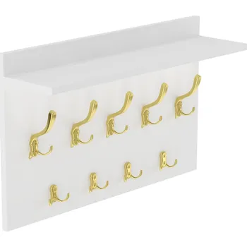 Věšák Šatní ramínko dřevěný HWS Furniture bílý