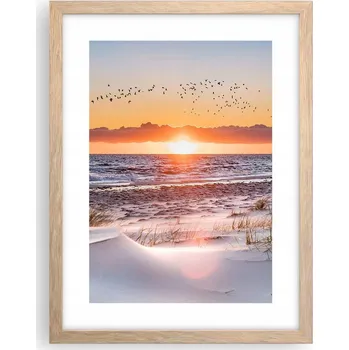 Obraz Obraz plakát v rámu světlý dub do obýváku 30x40 krajina plakáty na zeď