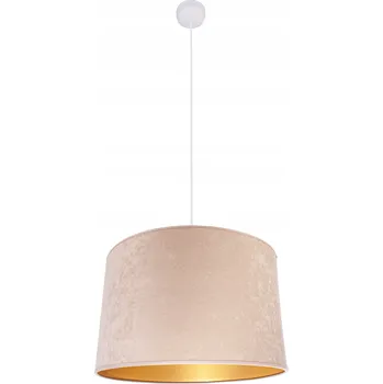 Závěsné svítidlo Hellux béžové, 1 žárovka E27