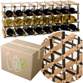 Stojan na víno Stojan na víno RW-8 8x3 regál na 24 lahví vína