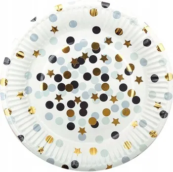 Talíř PAPÍROVÉ TALÍŘKY 23cm x 10 Ks