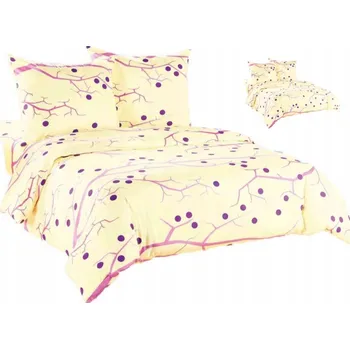 Povlečení POVLEČENÍ Z HRUBÉ BAVLNY z Polska 200x220 + 2x 70x80 SE ZIPEM - POLSKÝ VÝROBEK