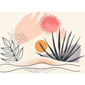 Plakát Plakát Tropická temnota bez rámu 91,5 x 61 cm