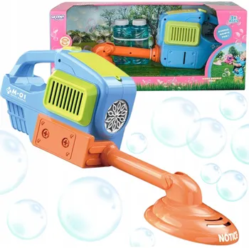 Bublifuk SEKAČKA NA VÝROBU BUBLIN NA BATERIE STROJEK NA BUBLINY TEKUTINA 2 ks WOOPIE