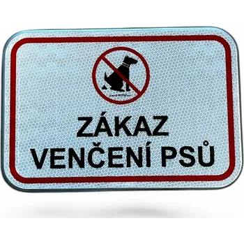 Informační tabulka PROFIBA Informativní tabule "Zákaz venčení psů"