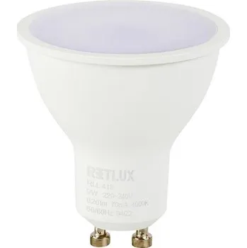 Žárovka Žárovka LED GU10 9W bílá přírodní RETLUX RLL 418