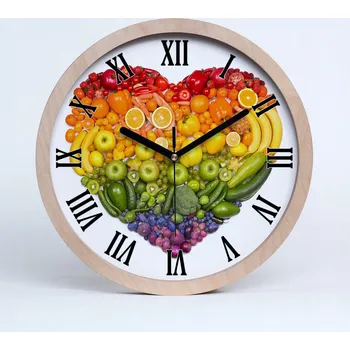 Hodiny Nástěnné hodiny Tulup vícebarevné 30 cm