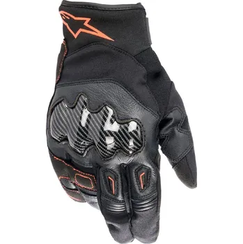 Moto rukavice Rukavice na motorku SMX-1 DRYSTAR, ALPINESTARS (černá/červená fluo) 2025