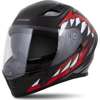 Helma na motorku Integrální přilba Orbit StriX, CASSIDA (červená/šedá/bílá/černá) 2025