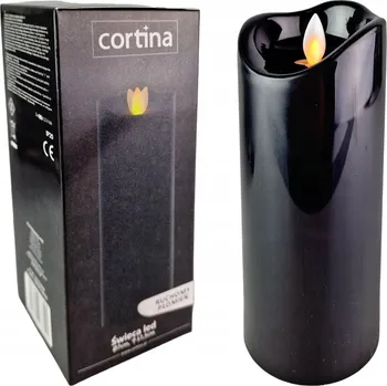 Svíčka LED SVÍČKA NÁPLŇ DO HŘBITOVNÉ SVÍČKY S POHYBLIVÝM PLAMENEM NA BATERIE, SVÍČKA 17 cm