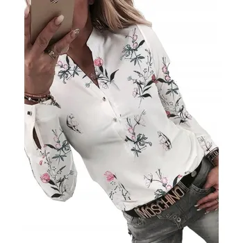 Dámská halenka D-look halenka s dlouhým rukávem střih klasická velikost L