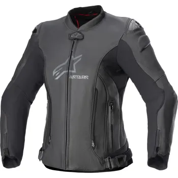 Moto bunda bunda STELLA GP PLUS 4, ALPINESTARS, dámská (černá/černá) 2025
