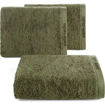 Ručník Bavlněný ručník PIERRE CARDIN - olivový Rozměr ručníku: 50x90cm