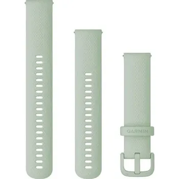 Řemínek na hodinky Garmin řemínek Quick Release 20, silikonový, Mint Šířka řemínku: 20