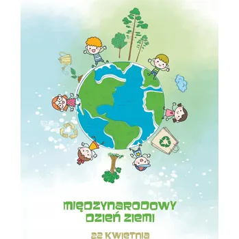 Obraz Plakát Mezinárodní den Země bez rámu 40 x 50 cm