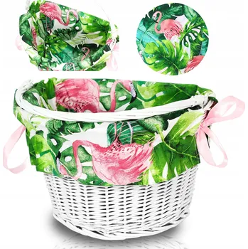 Pracovní obuv Přední košík na kolo Reverse Rowerowy1 bílý