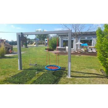 Dětské hřiště Piccolino Dřevěný houpačkový rám Swing Frame