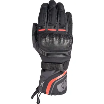 Moto oblečení Rukavice na motorku MONTREAL 4.0 DRY2DRY™, OXFORD (černé/šedé/červené)