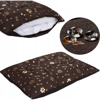 Pelíšek pro psa Měkká VODĚODOLNÁ pelíšek Welsti 100x70 potah polštář ZAMEK