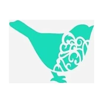 Plastová šablona, PTÁČEK 7, 15x15 cm, 1 kus