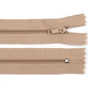 Zip Spirálový zip No 3 délka 45 cm pinlock Varianta: 308 hnědá přírodní, Balení: 1 ks