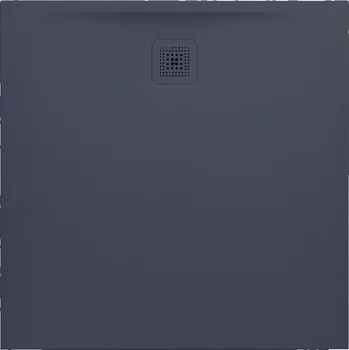 LAUFEN Laufen, Sprchová vanička, čtvercová, s odtokem na straně, materiál Marbond H2119580000001 Varianta: Antracit