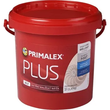 barva na zeď Barva Primalex Plus – 1 kg