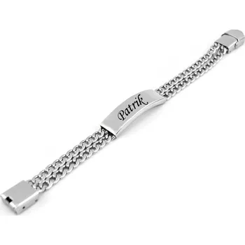 Náramek Cinanka Hero stříbrná 22 cm